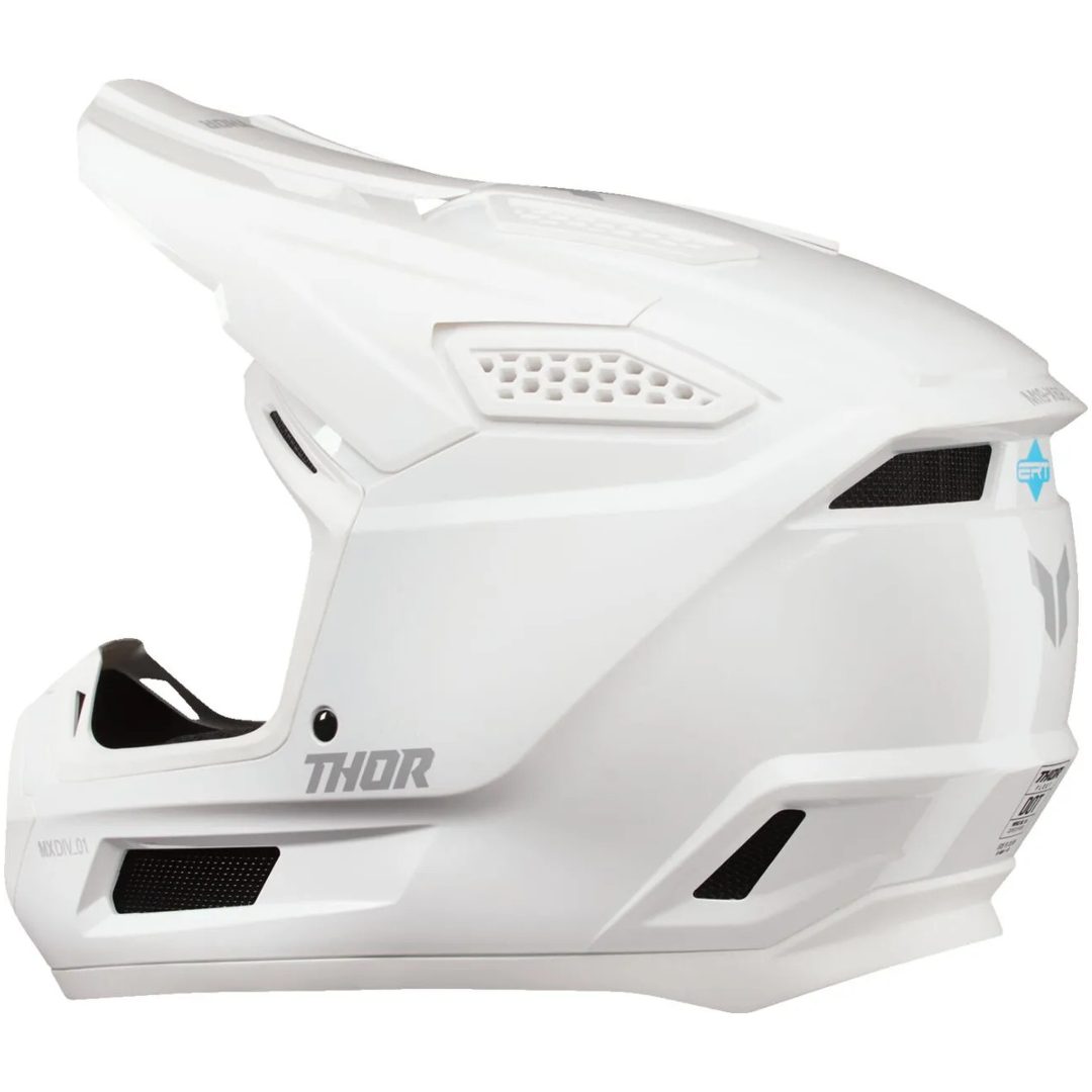 Crosshjälm Fleet Whiteout Vit Matt THOR XXL – bild 6