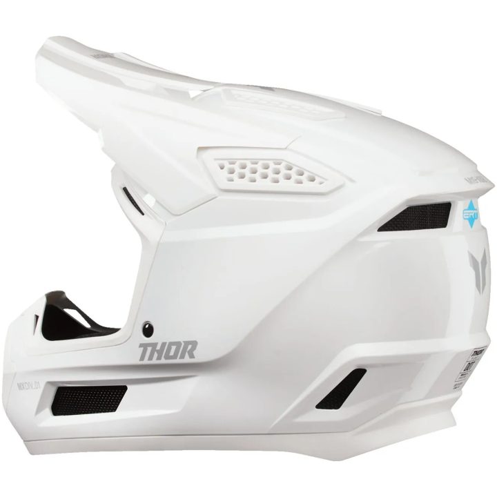 Crosshjälm Fleet Whiteout Vit Matt THOR XXL – bild 6