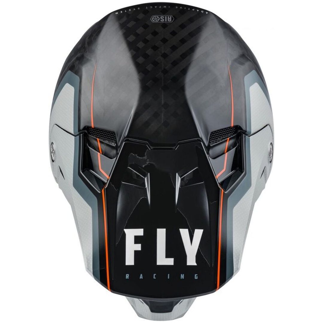 Crosshjälm Formula Carbon Axon Svart/grå/orange FLY RACING XL – bild 2