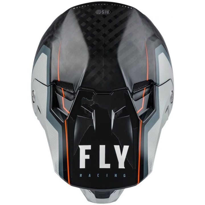 Crosshjälm Formula Carbon Axon Svart/grå/orange FLY RACING XL – bild 2