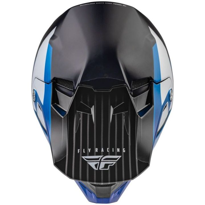 Crosshjälm Formula Carbon Prime Blå/vit/blå Carbon FLY RACING L – bild 3