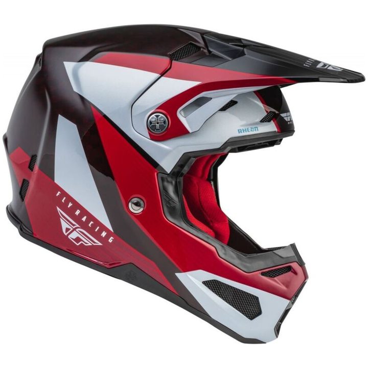 Crosshjälm Formula Carbon Prime Röd/vit/röd Carbon FLY RACING XL – bild 2
