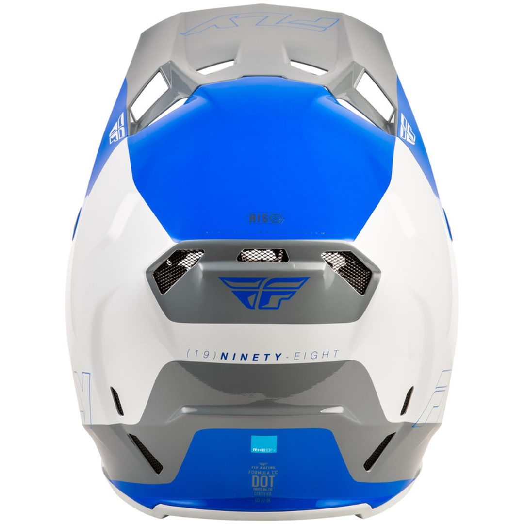 Crosshjälm Formula CC Glide Blå/Grå FLY RACING s – bild 2