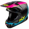 Crosshjälm Formula Cc L.e. Underglow Grå/rosa/blå FLY RACING XL – miniatyr 1
