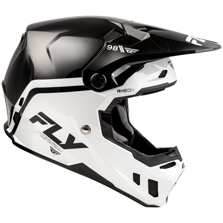 Crosshjälm Formula Cc Objective Svart/vit FLY RACING XL – bild 4