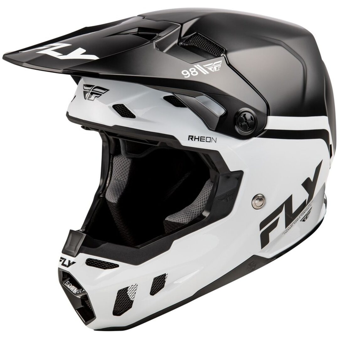 Crosshjälm Formula Cc Objective Svart/vit FLY RACING XL