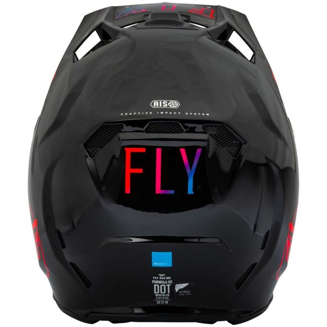Crosshjälm Formula Cc Se Avenge Svart/sunset FLY RACING XL – bild 4