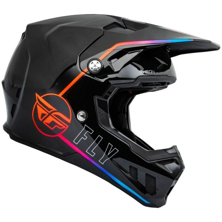 Crosshjälm Formula Cc Se Avenge Svart/sunset FLY RACING XL – bild 2