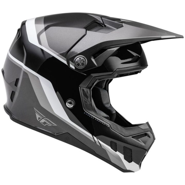 Crosshjälm Formula Cc Svart/kol/vit FLY RACING XL – bild 2