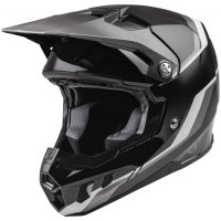 Crosshjälm Formula Cc Svart/kol/vit FLY RACING