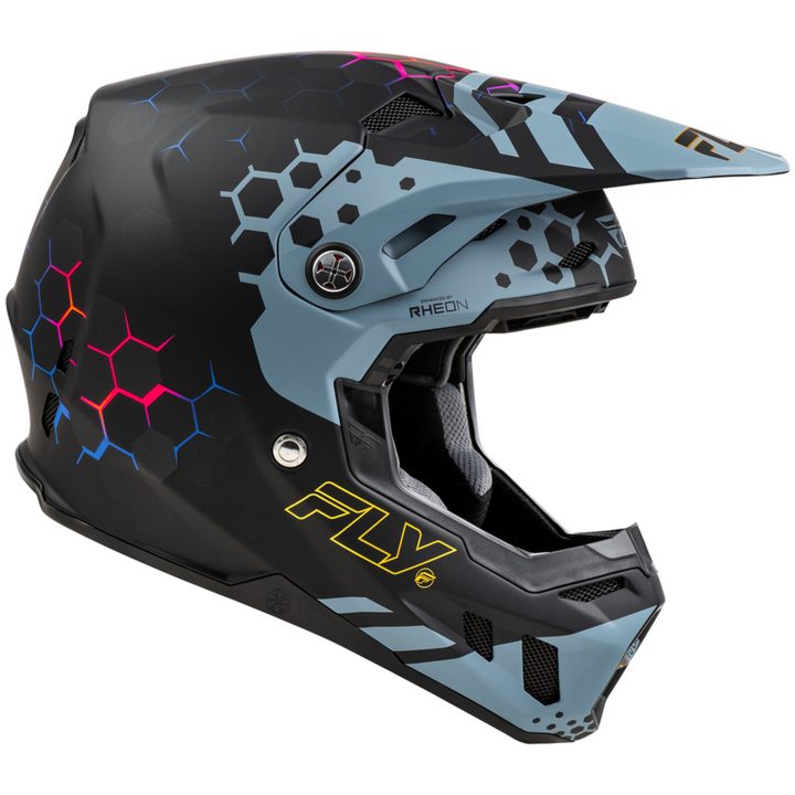 Crosshjälm Formula Cc Tektonic Mattsvart/slate FLY RACING XL – bild 5