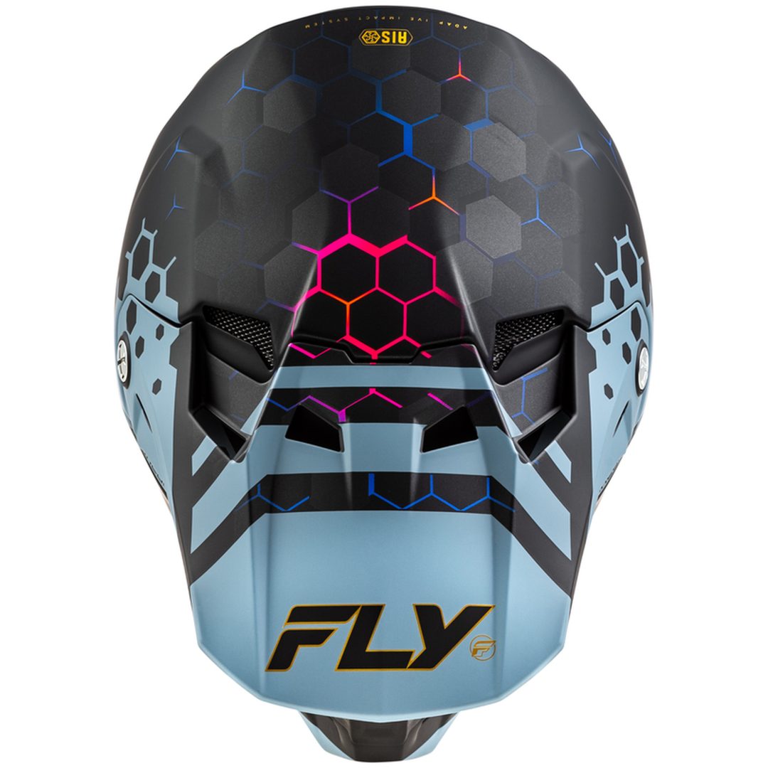 Crosshjälm Formula Cc Tektonic Mattsvart/slate FLY RACING XL – bild 3