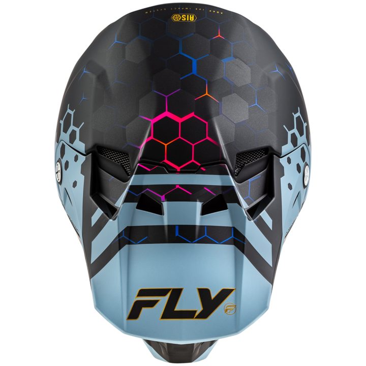 Crosshjälm Formula Cc Tektonic Mattsvart/slate FLY RACING XL – bild 3