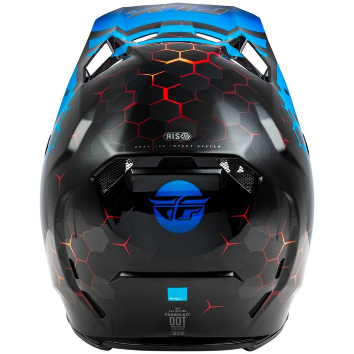 Crosshjälm Formula Cc Tektonic Svart/blå/röd FLY RACING XL – bild 4