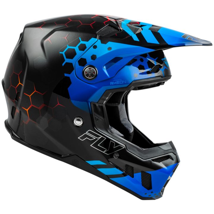 Crosshjälm Formula Cc Tektonic Svart/blå/röd FLY RACING XL – bild 2