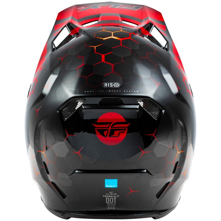 Crosshjälm Formula Cc Tektonic Svart/röd/orange FLY RACING XL – bild 5