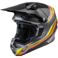 Crosshjälm Formula Cp Se Speeder Svart/gul/röd FLY RACING
