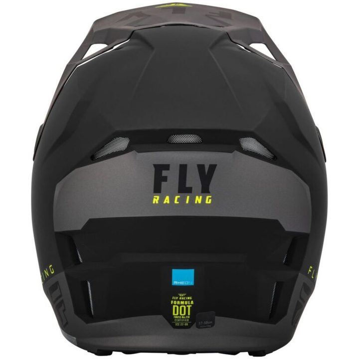 Crosshjälm Formula Cp Slant Mattsvart/grå/hi-vis FLY RACING XL – bild 5