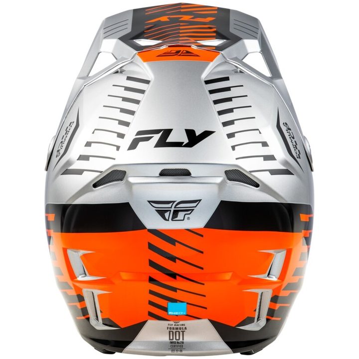 Crosshjälm Formula Cp Slice Grå/orange/svart FLY RACING s – bild 2