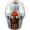 Crosshjälm Formula Cp Slice Grå/orange/svart FLY RACING s – miniatyr 3
