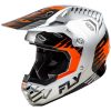 Crosshjälm Formula Cp Slice Grå/orange/svart FLY RACING s – miniatyr 1
