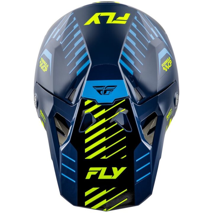 Crosshjälm Formula Cp Slice Marin/hi-vis/vit/blå/gul FLY RACING s – bild 3
