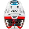 Crosshjälm Formula Cp Slice Vit/röd/cyan/blå FLY RACING XL – miniatyr 2