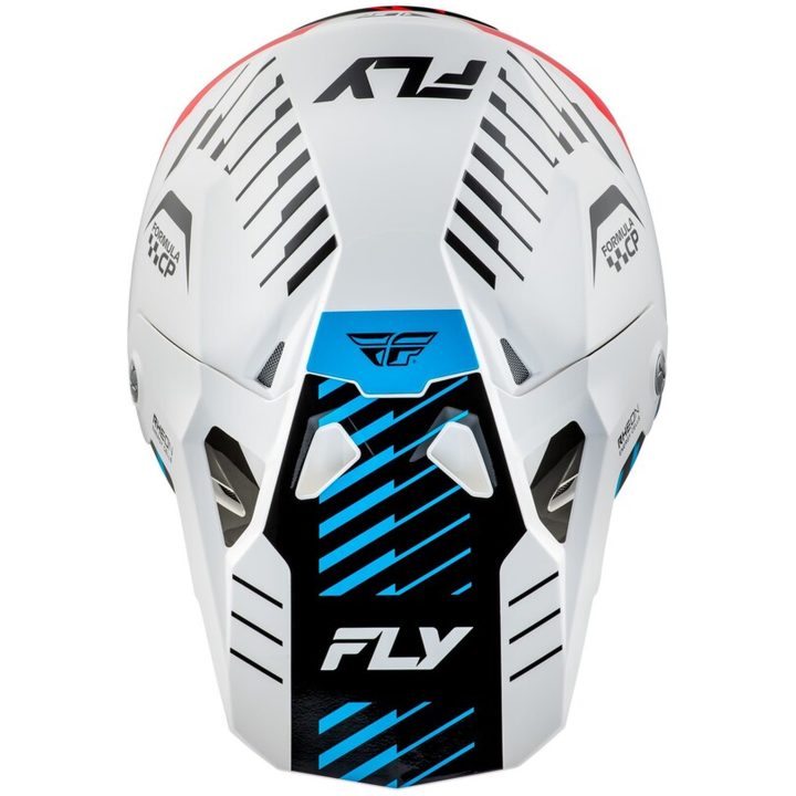 Crosshjälm Formula Cp Slice Vit/röd/cyan/blå FLY RACING XL – bild 3