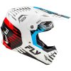Crosshjälm Formula Cp Slice Vit/röd/cyan/blå FLY RACING XL – miniatyr 4