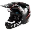 Crosshjälm Formula CP Special Edition DBK Svart/Vit/Röd FLY RACING Small – miniatyr 1