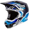 Crosshjälm Formula S Carbon Byte Blå/Vit FLY RACING s – miniatyr 1