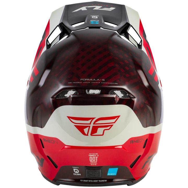 Crosshjälm Formula S Carbon Byte Röd/Grå FLY RACING s – bild 2