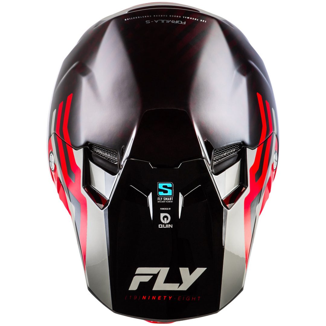 Crosshjälm Formula S Carbon Byte Röd/Grå FLY RACING s – bild 4