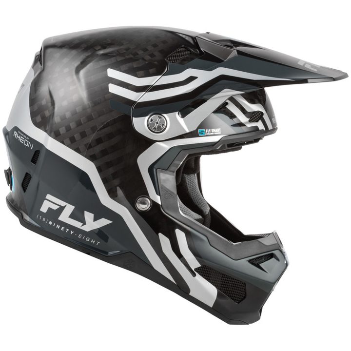 Crosshjälm Formula S Carbon Byte Svart/Grå/Silver FLY RACING s – bild 4