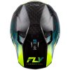 Crosshjälm Formula S Carbon Byte Svart/Turkos/Lime FLY RACING s – miniatyr 3