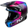 Crosshjälm Formula S Carbon Protocol Svart/blå/rosa FLY RACING XL – miniatyr 1