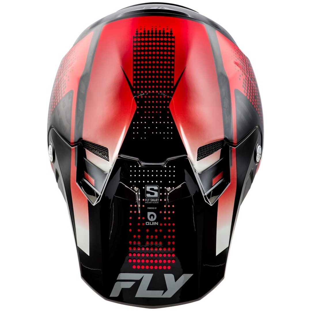 Crosshjälm Formula S Carbon Protocol Svart/röd FLY RACING s – bild 3