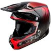 Crosshjälm Formula S Carbon Protocol Svart/röd FLY RACING s – miniatyr 1