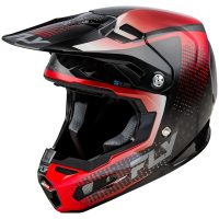 Crosshjälm Formula S Carbon Protocol Svart/röd FLY RACING