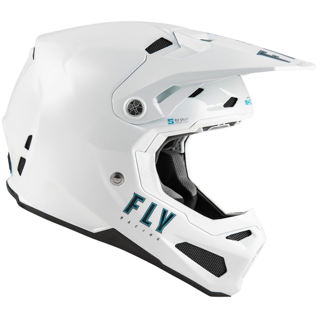Crosshjälm Formula S Carbon Solid Vit FLY RACING s – bild 4
