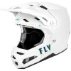 Crosshjälm Formula S Carbon Solid Vit FLY RACING s – miniatyr 1