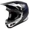 Crosshjälm Formula Smart Carbon Legacy Blå Kolfiber/silver FLY RACING XL – miniatyr 1