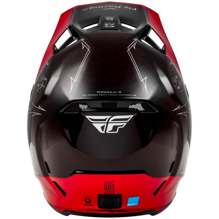 Crosshjälm Formula Smart Carbon Legacy Röd Kolfiber/svart FLY RACING XL – bild 5