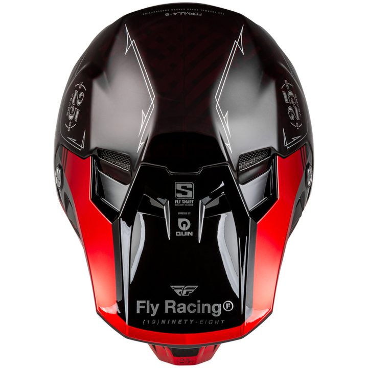 Crosshjälm Formula Smart Carbon Legacy Röd Kolfiber/svart FLY RACING XL – bild 4