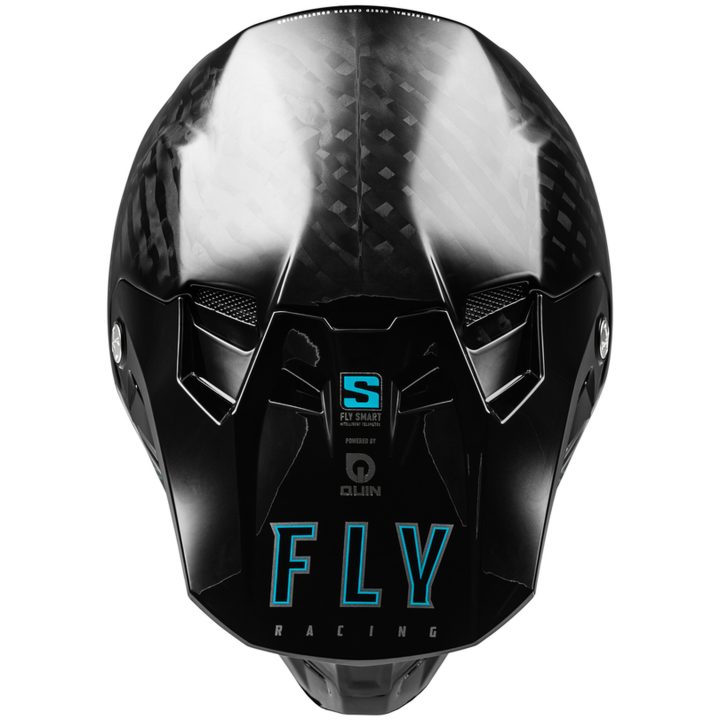 Crosshjälm Formula Smart Carbon Solid Svart FLY RACING s – bild 4
