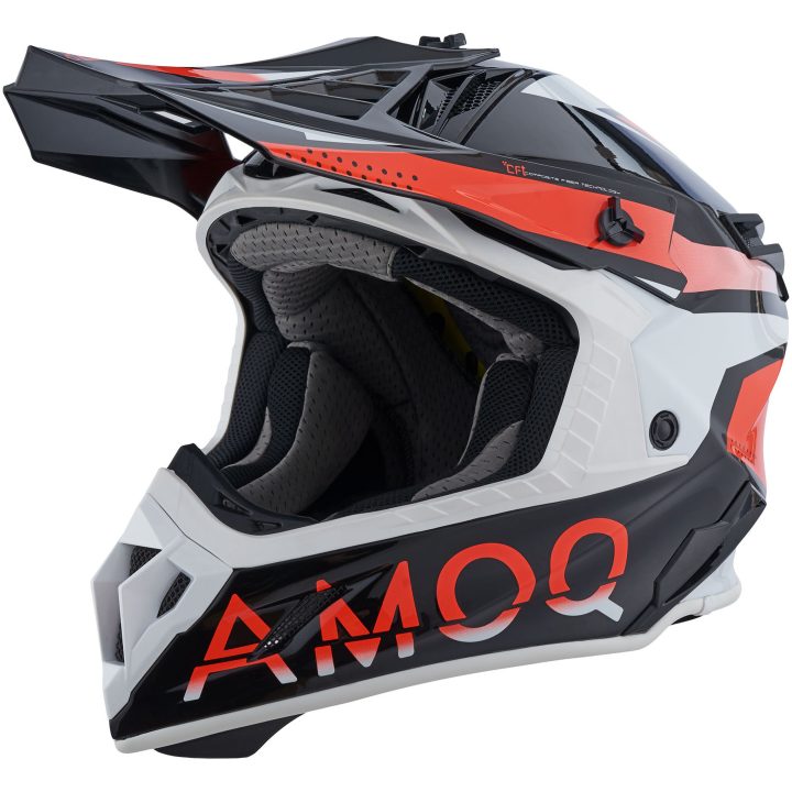 Crosshjälm Friction MIPS Svart Röd AMOQ s – bild 6