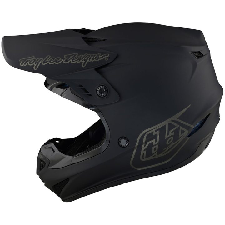 Crosshjälm GP Mono Svart Matt TROY LEE DESIGNS Medium Barn – bild 3
