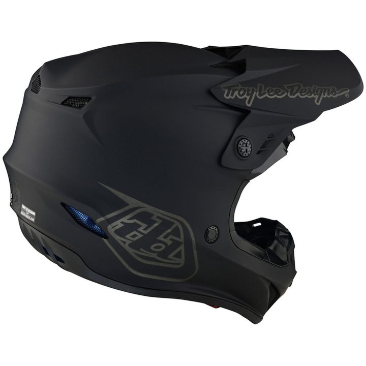 Crosshjälm GP Mono Svart Matt TROY LEE DESIGNS Medium Barn – bild 6