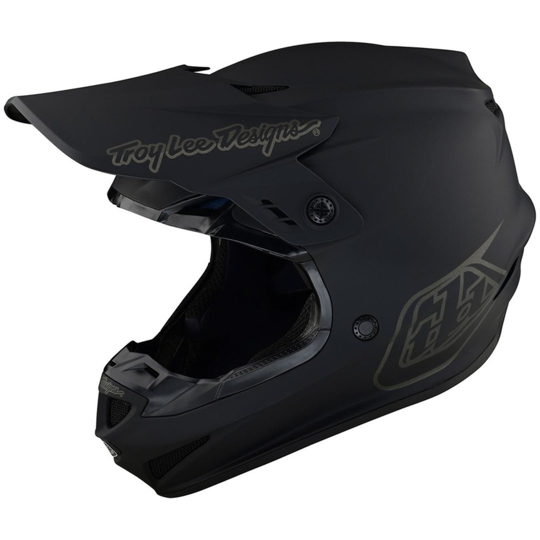 Crosshjälm GP Mono Svart Matt TROY LEE DESIGNS Medium Barn