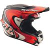 Crosshjälm GP Pro Crossover Deco Svart/Röd TROY LEE DESIGNS Medium Barn – miniatyr 2